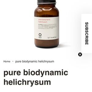 Oway pure biodynamic helichrysum 50g